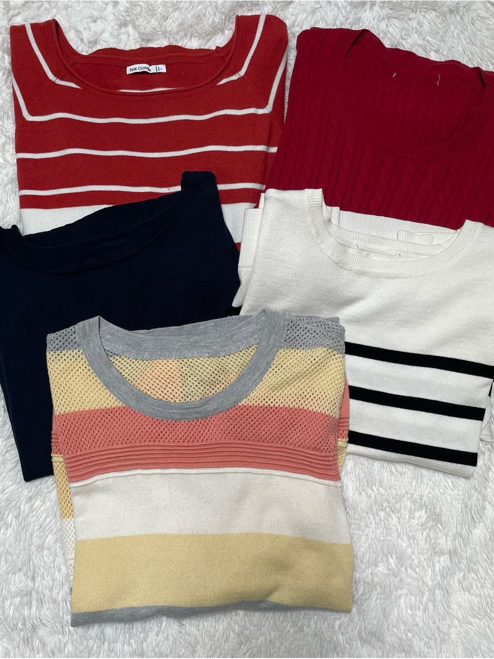 Sweater Palooza! Lot of 5 Women’s Sweaters – Size Large – Stitch Fix, Ann Taylor